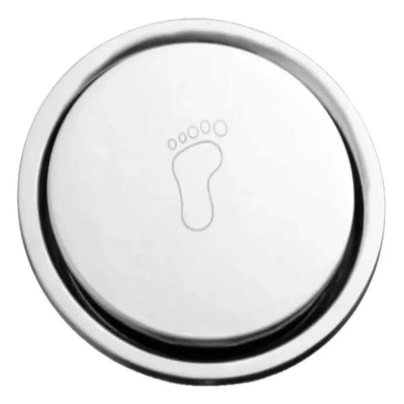 Ralo Click Inteligente Redondo 10cm Inox Belcca Prata Cromado - RCR-10