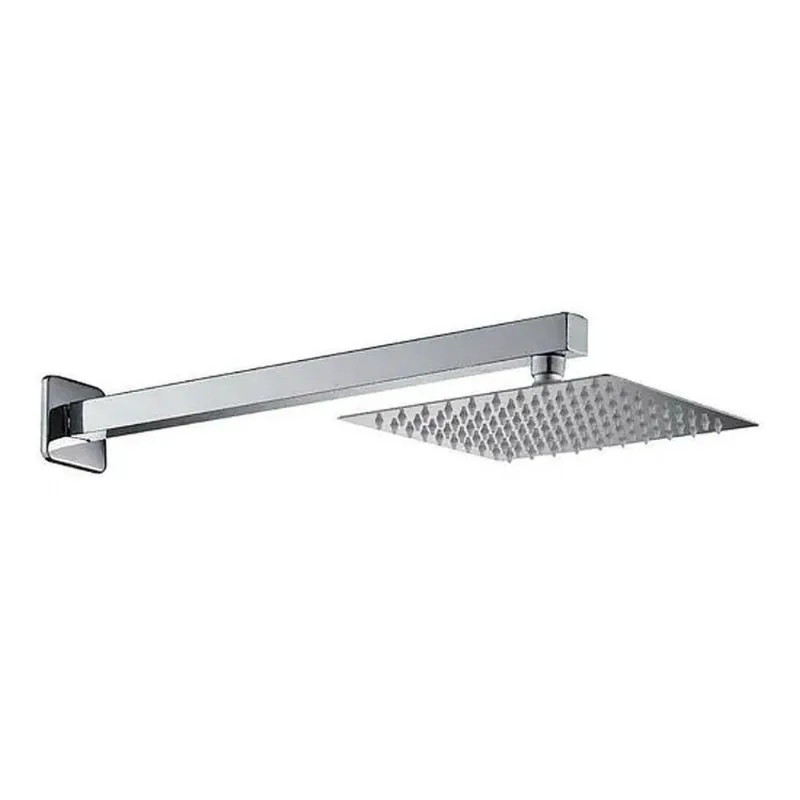 Chuveiro Ducha Slim Quadrado 20X20Cm Inox Cromado