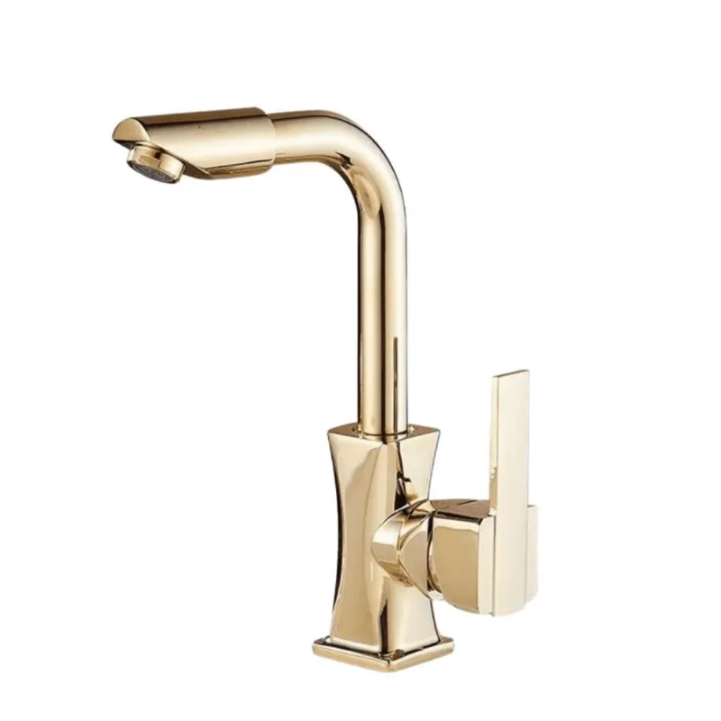 Torneira Luxo com Misturador Monocomando Dourada de Bancada Belcca TLM01D-BL TLM01D-BL