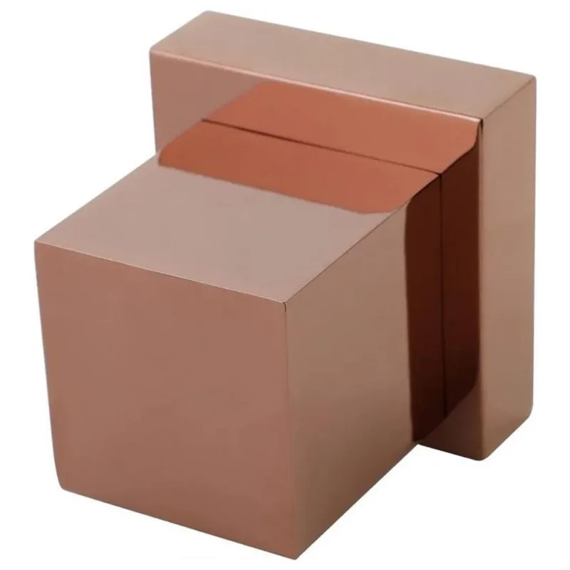 Acabamento De Registro em Metal Quadrado Rose Belcca ARMR-01