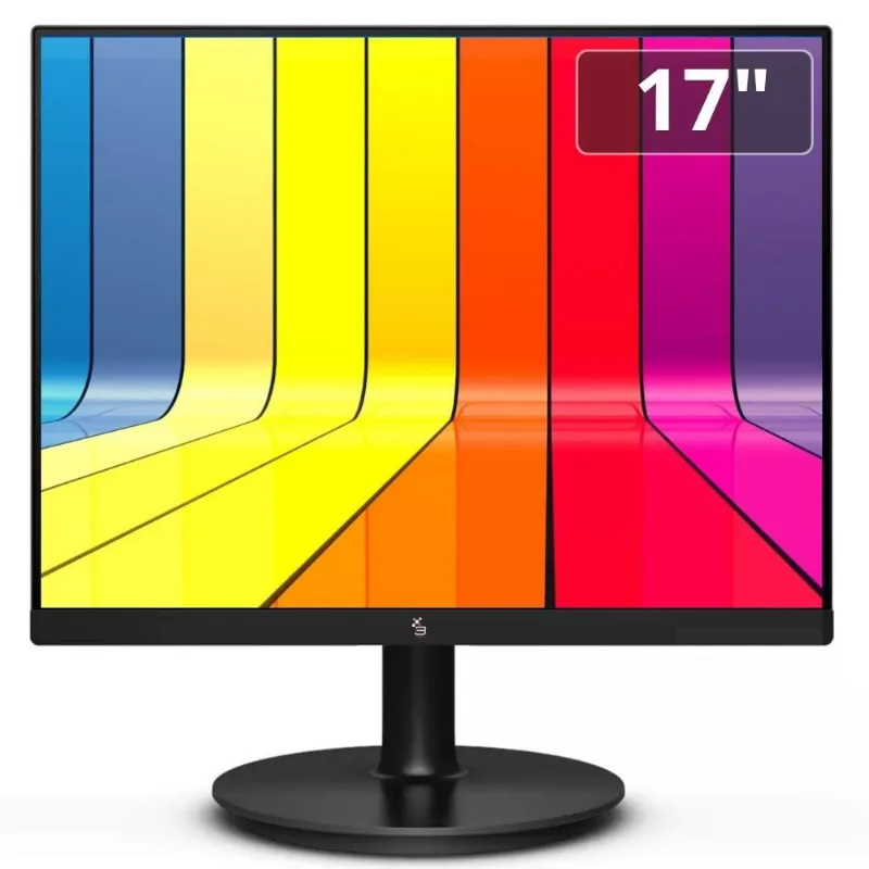 Monitor 17 led, hd, hdmi, vga, vesa, Ajuste de inclinação, Ideal para pdv - 3green M170SHD