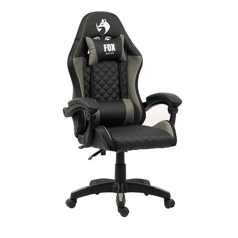 Cadeira Gamer Fox Racer Vulpes Cinza - WZ-318