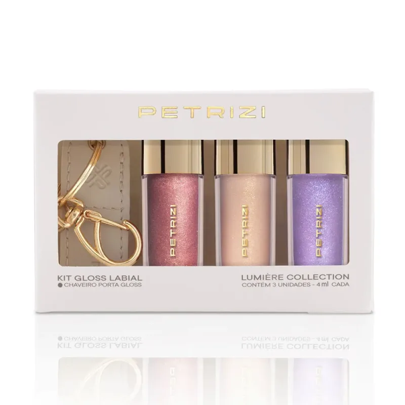Kit Gloss Labial Lumière - Petrizi - Produtos de Maquiagem