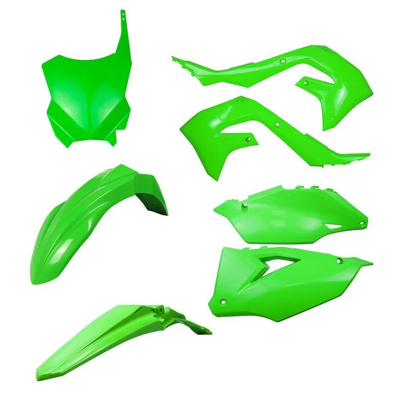 Kit Plástico Kawasaki Kx 250 (21-23) / Kx 450 (19-23)