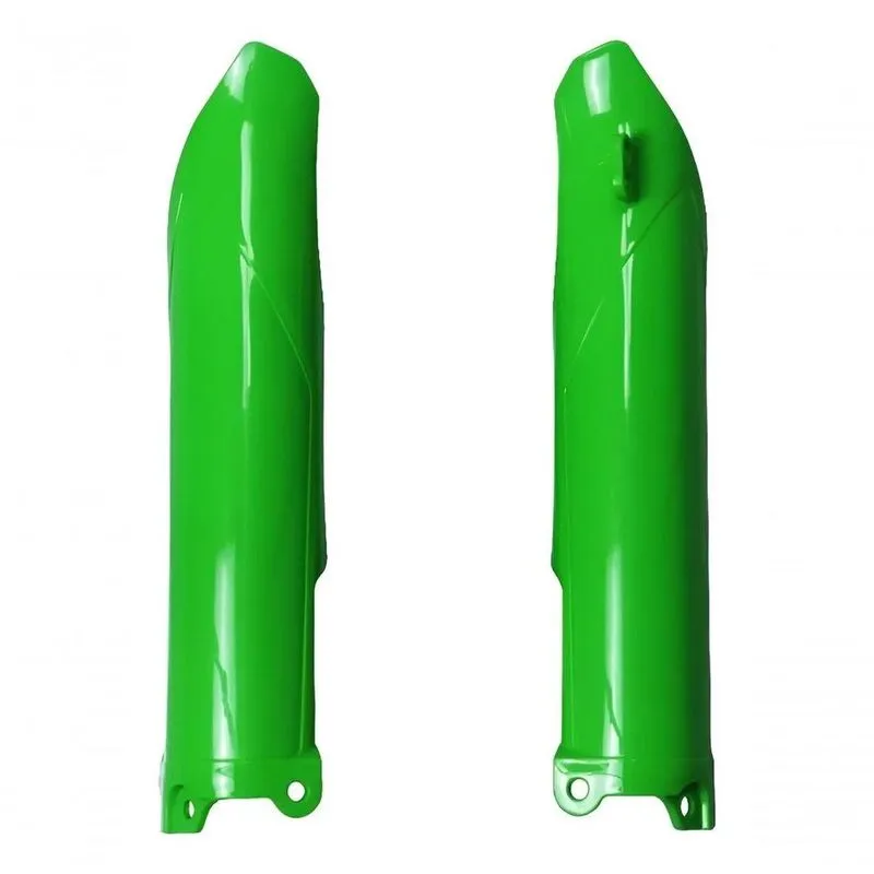 Protetor de Bengala Dianteiro Verde KX Kawasaki 250 450 2008 a 2023 Plástico Alta Resistência AMX Acessórios Protetor de Bengala Dianteiro Verde KX Kawasaki 250 450 2008 a 2023 AMX Acessórios