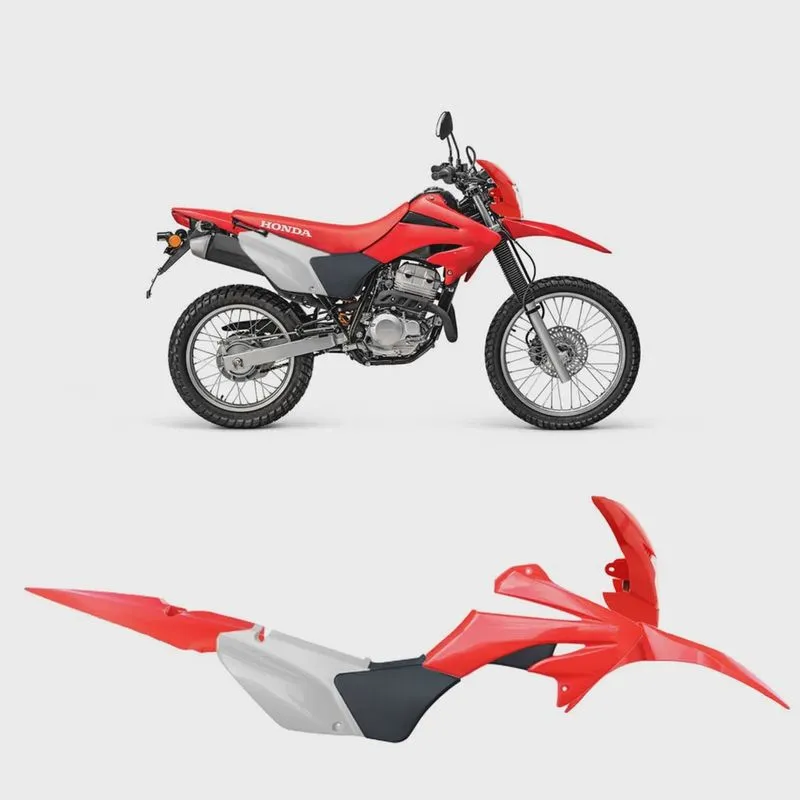 Kit Plástico Carenagem Amx Sport Xr 250 Tornado Argentina c/ Farol