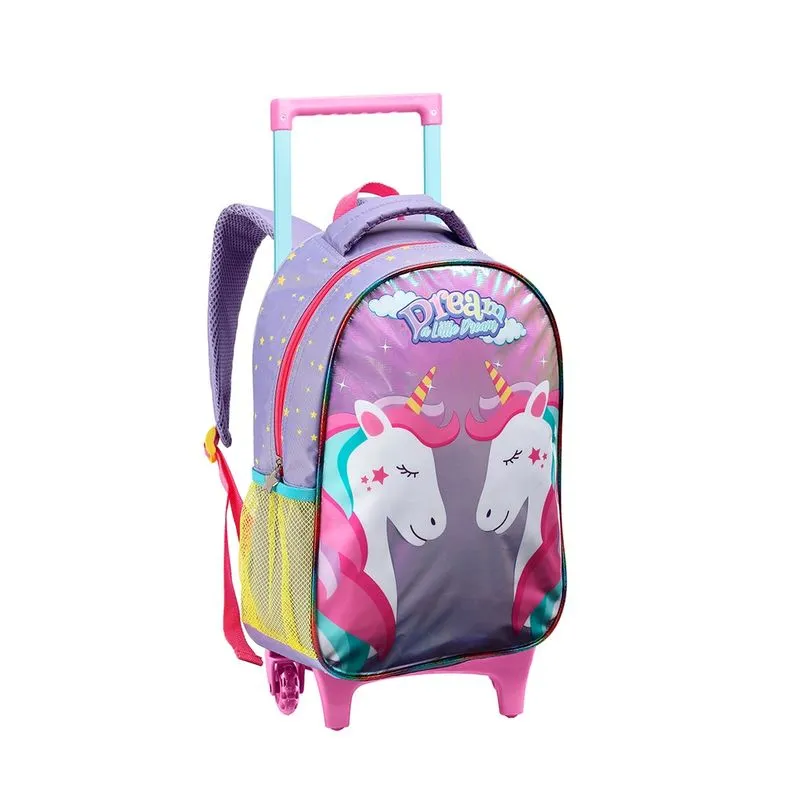 Mochilete Infantil Seanite Feminina Sereia "16" - Item Sortido