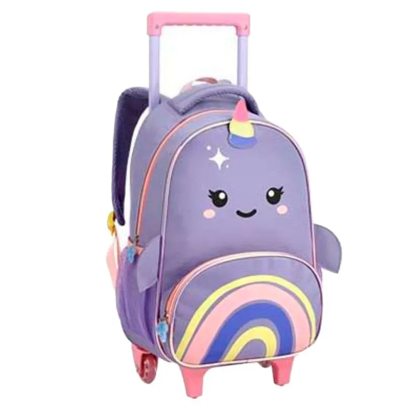 Mochila De Rodinha Seanite 13 Arco Iris (MP)
