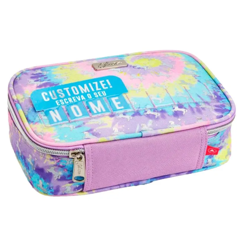 Estojo Box Seanite Tie Dye Lilás (MP)