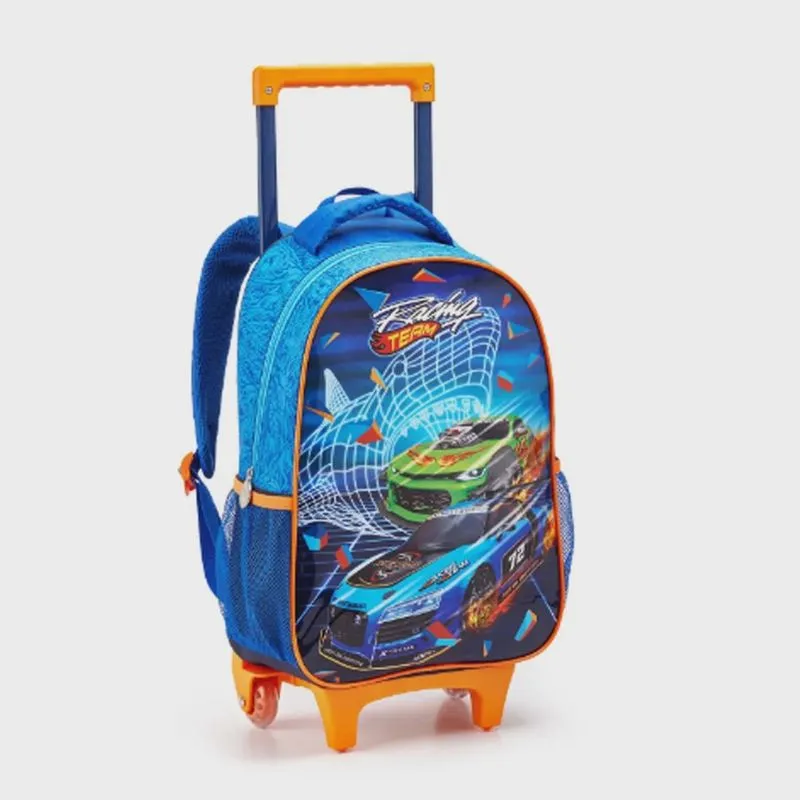Mochila escolar rodinha/costa Racing Seanite