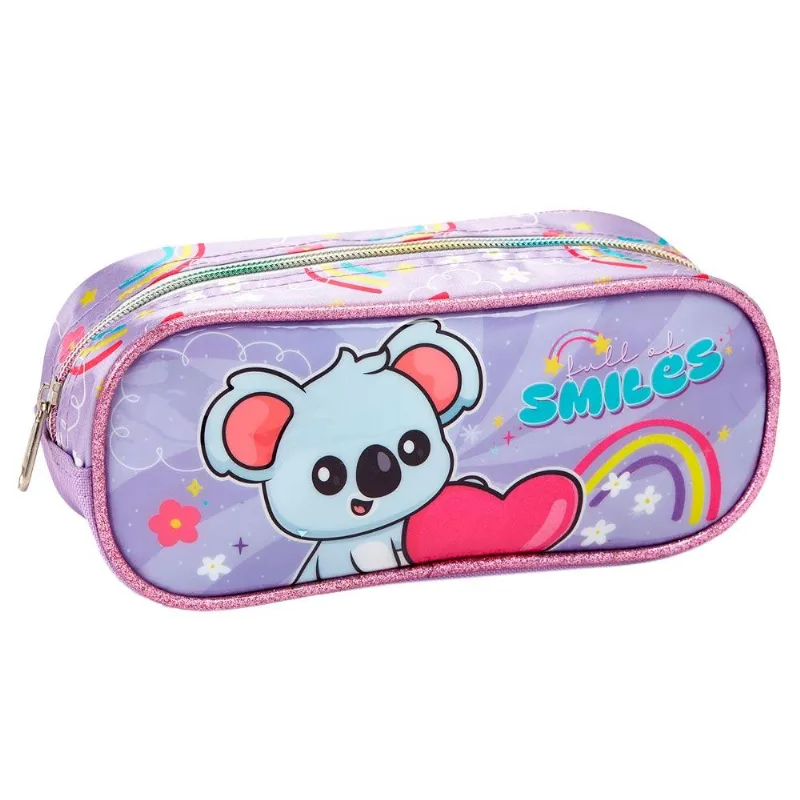 Estojo Escolar Infantil Coala Urso Panda Seanite Sortido - Seanite