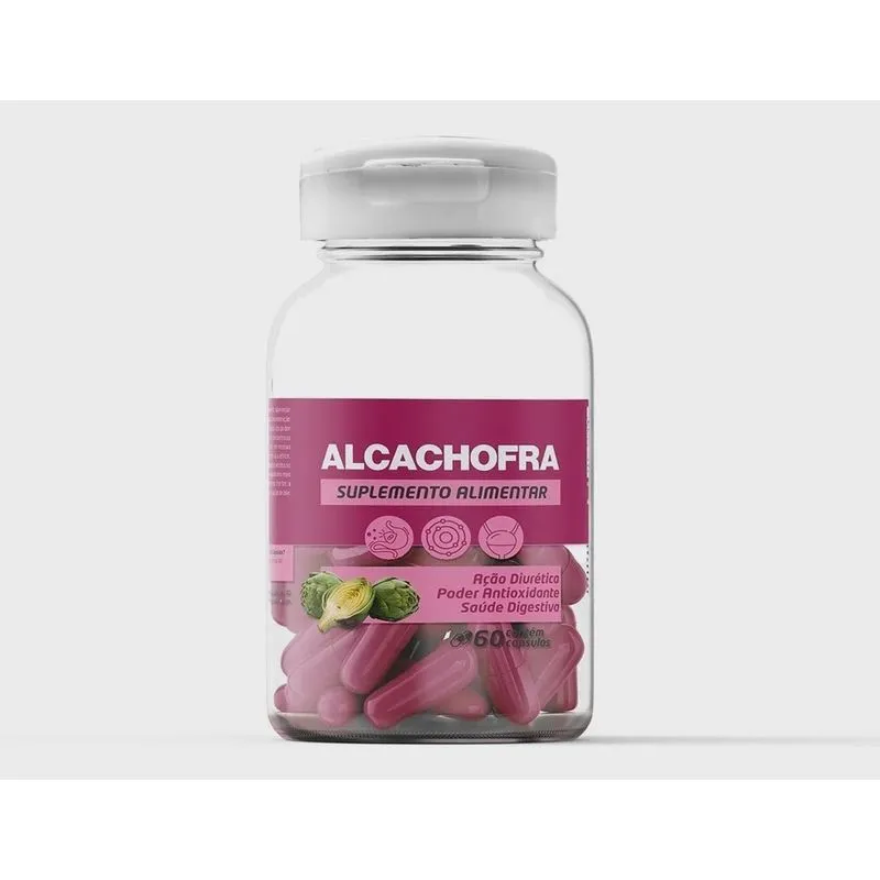Alcachofra Premium 60 Cápsulas De 500mg