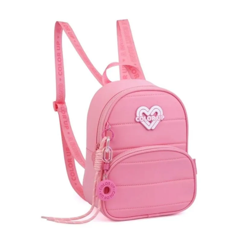 Mini Mochila Seanite Color Up 25cm Rosa MJ43330 (MP)
