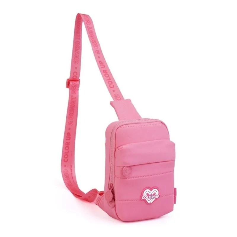 Bolsa Transversal Seanite Color Up Rosa 20cm SB43331 (MP)
