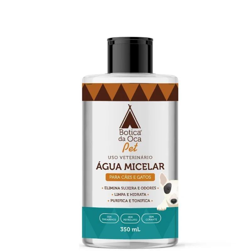 Agua Micelar Pet 350ml - Botica Pet Natural