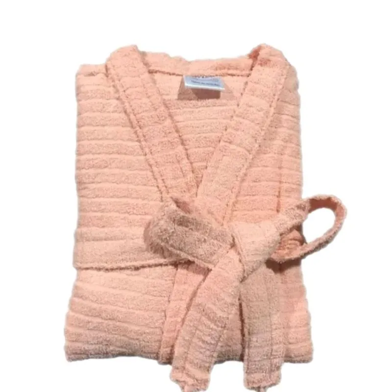 Roupão De Banho Adulto Unisex 4008 Salmão M