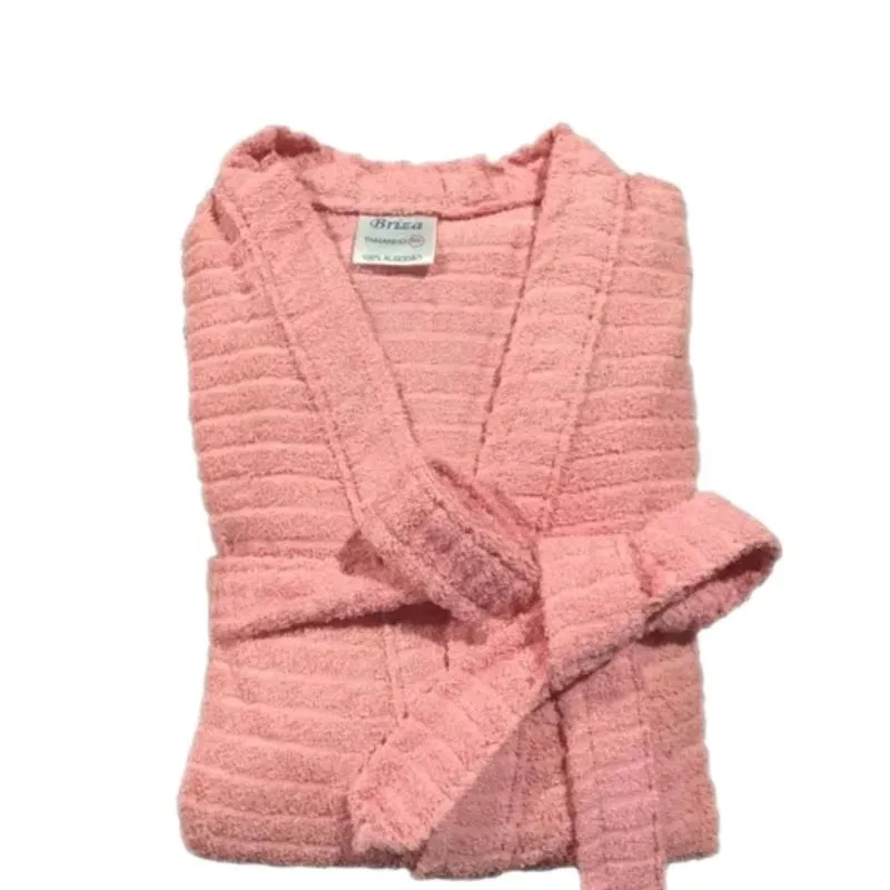 Roupão De Banho Adulto Unisex 4008 Rosa G