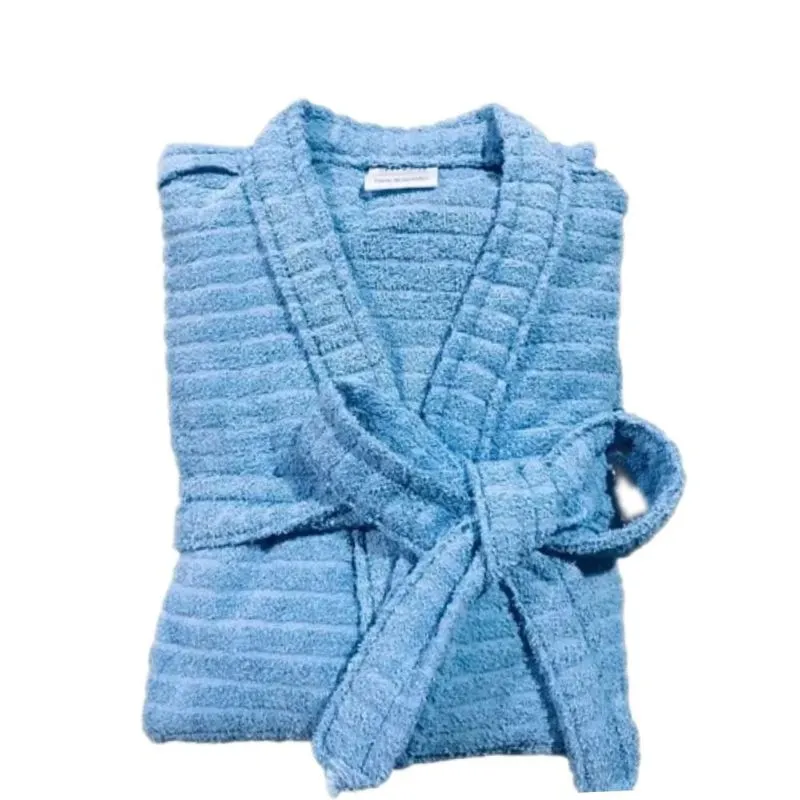 Roupão De Banho Adulto Unisex 4008 Azul G
