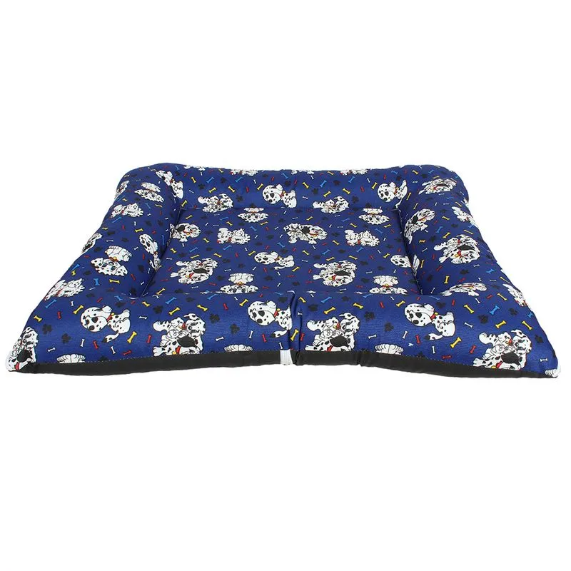 Almofada para gato G 82X60 Azul enchimento removível c1