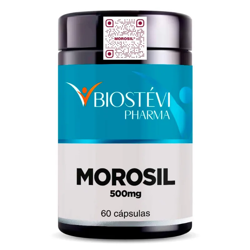 Morosil 500mg 60 cápsulas com selo de autenticidade