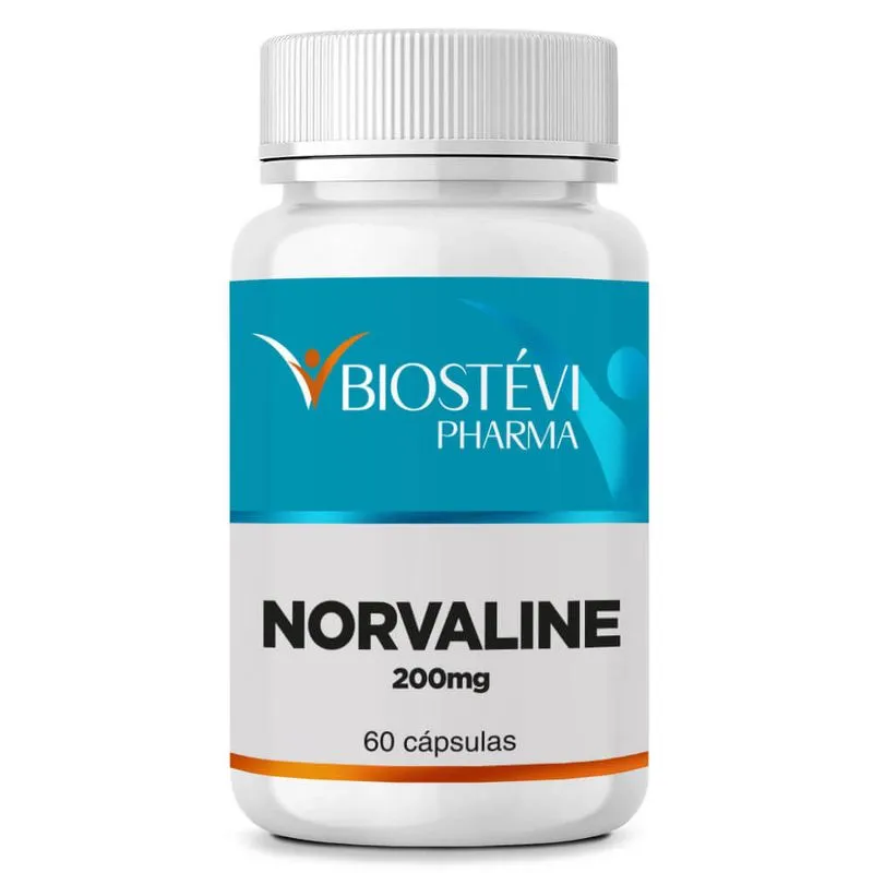 Norvaline 200mg 60 cápsulas