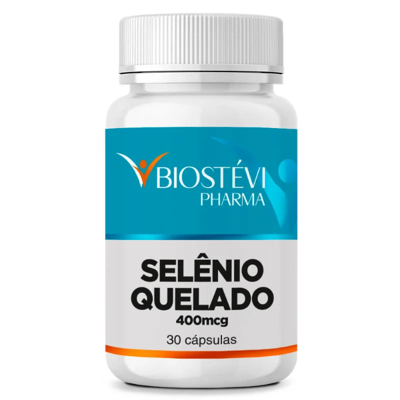 Selênio quelado 400mcg 30 cápsulas
