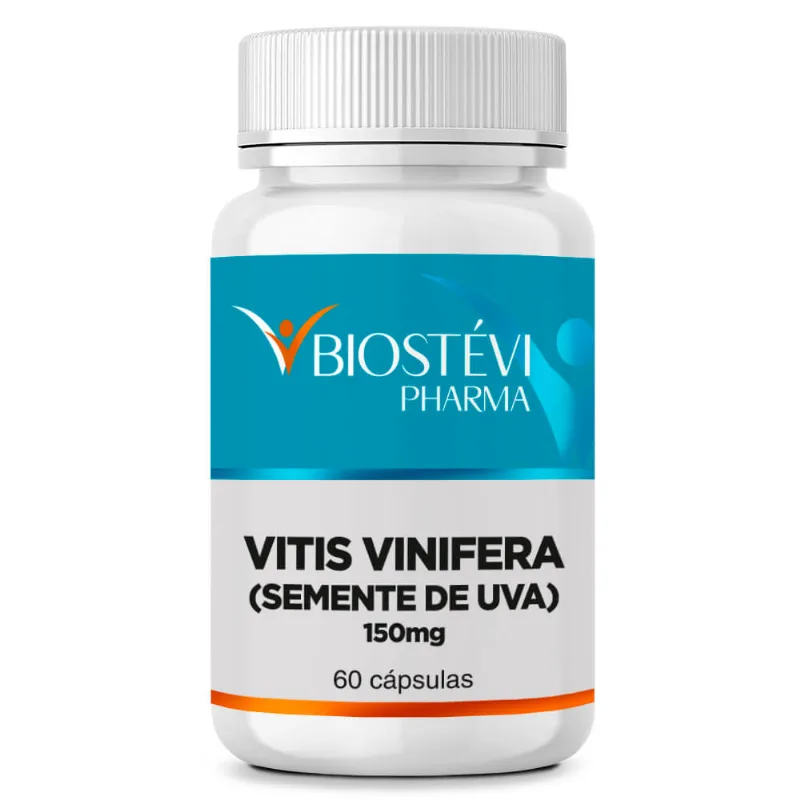 Sementes de Uva (Vitis Vinifera) 150mg 60 Cápsulas