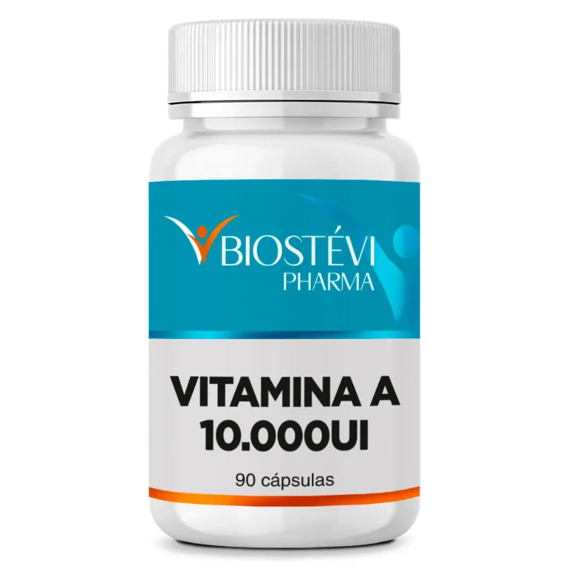 Vitamina A 10.000UI 90 Cápsulas