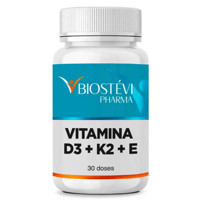 Vitamina d3 + k2 + E 30 doses
