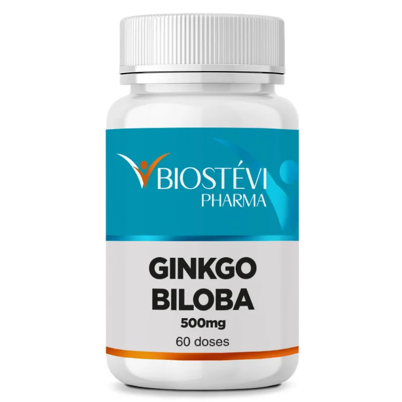 Ginkgo Biloba Pó 500mg - 60 Doses