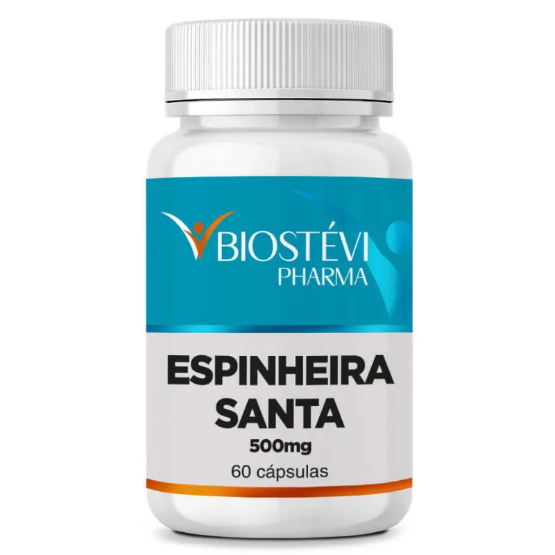Espinheira Santa 500mg 60 Cápsulas