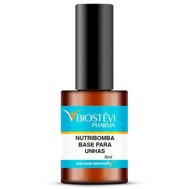 Esmalte nutribomba fortalecedora de unhas premium 8ml
