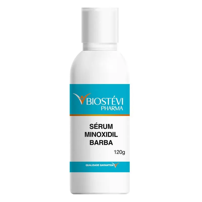 Sérum Minoxidil Barba com Fator de Crescimento 120mL