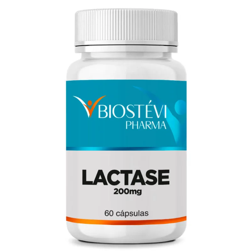 Lactase 200mg (2.800 FCC) 60 Cápsulas