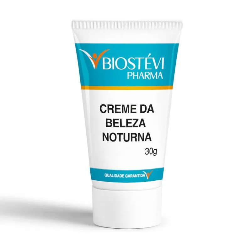 Creme da beleza noturna 30g