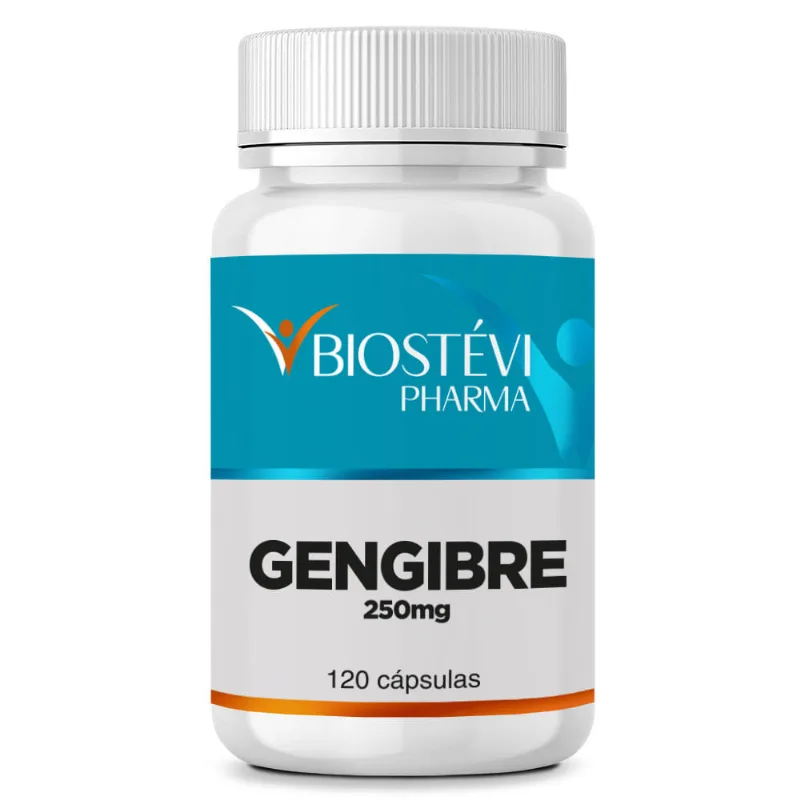 Gengibre 250mg 120 Cápsulas