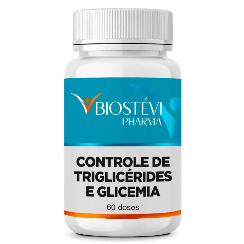 Controle de triglicérides e glicemia 120 cápsulas