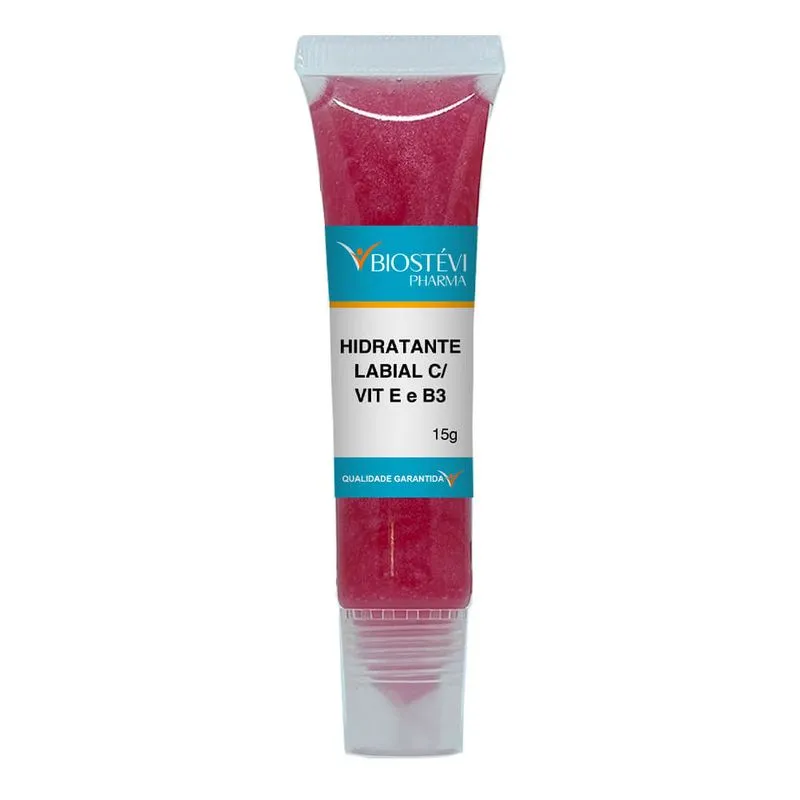 Lip balm - hidratante labial rico em vitamina e e b3 - 15g