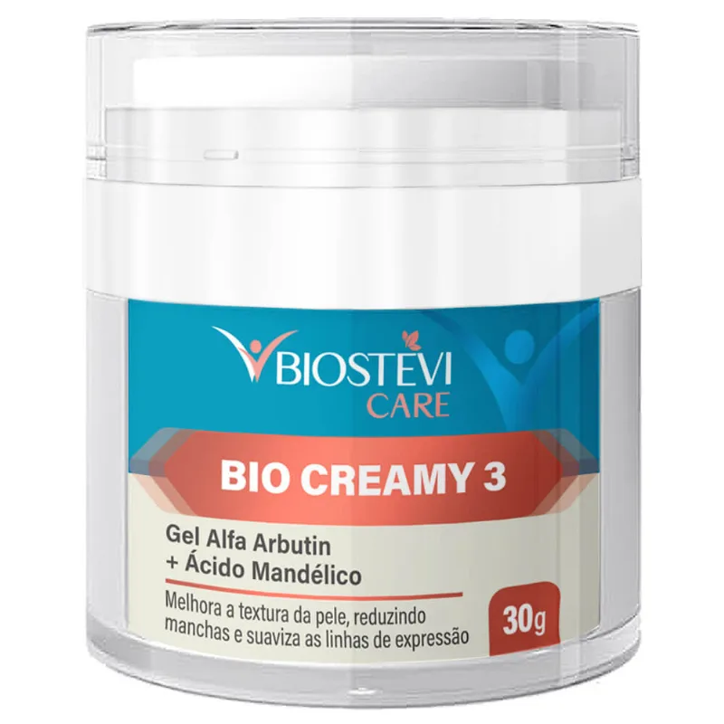 Bio Creamy 3 - Gel Alfa Arbutin + Ácido Mandélico 30g