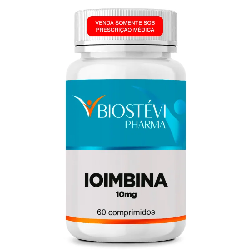 Ioimbine 10mg 60 comprimidos para queima de gordura