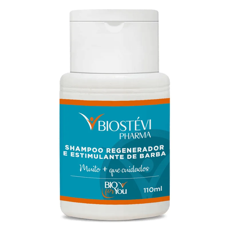Shampoo regenerador e estimulante de crescimento de barba 110ml