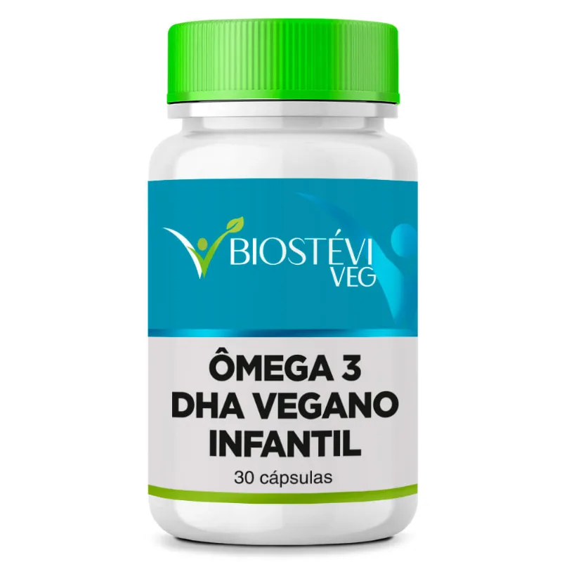 Ômega 3 Vegano DHA – Infantil 30 cápsulas