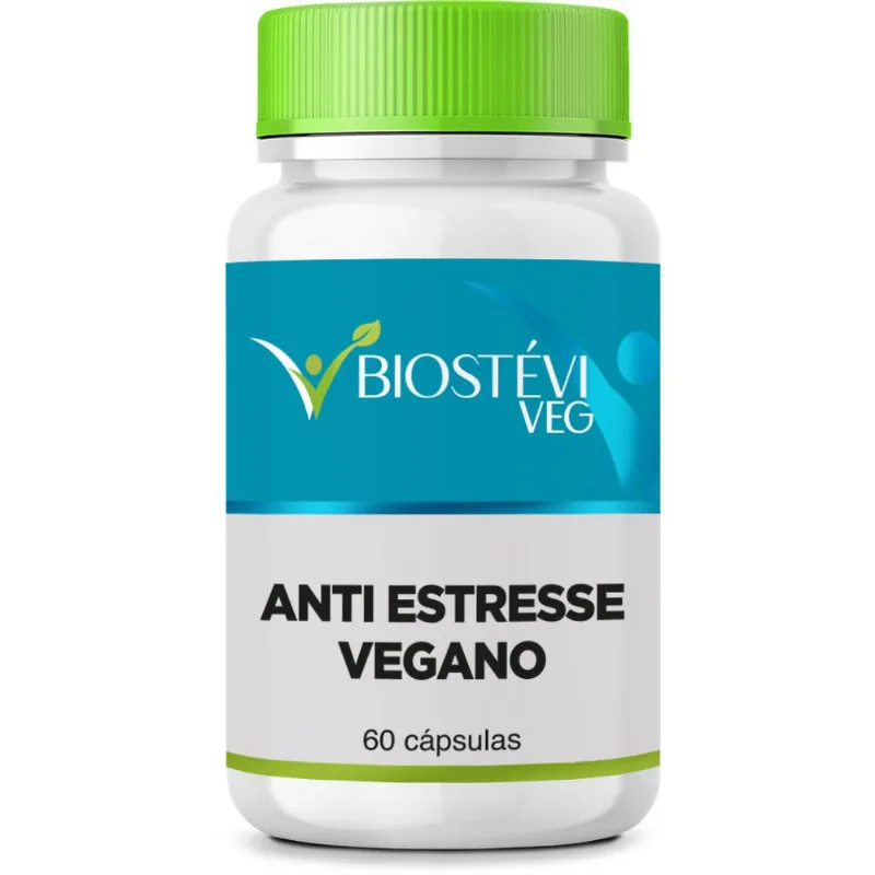 Anti Estresse Vegano 60 Cápsulas