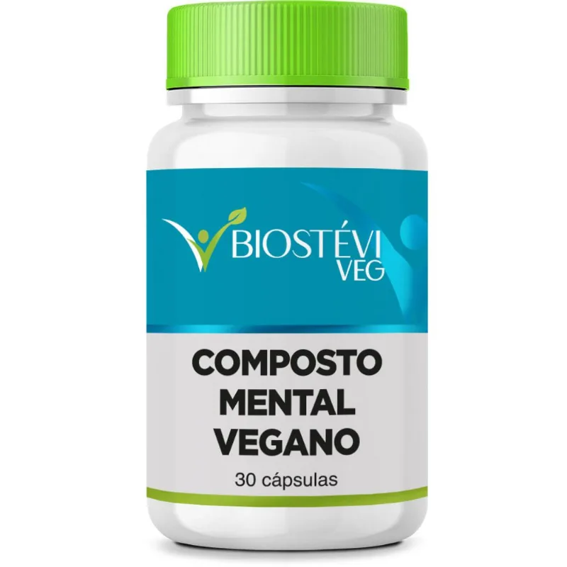Composto Mental Vegano 30 Cápsulas