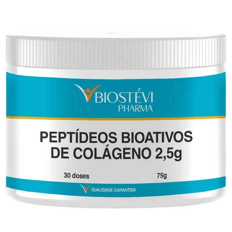 Peptídeos Bioativos de Colágeno 2,5g - 30 Doses 75g