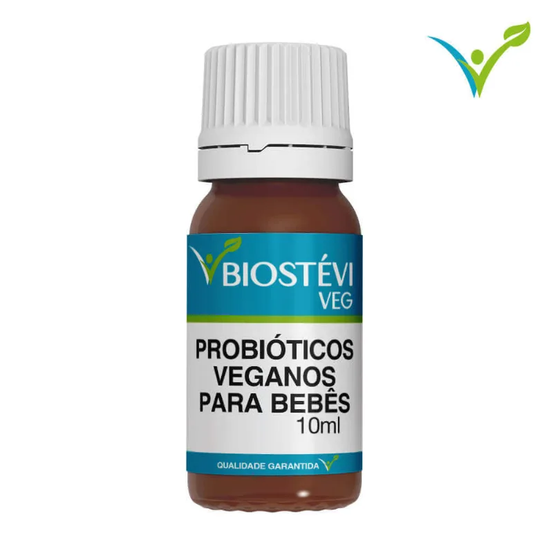 Probióticos Veganos para Bebês 10ml