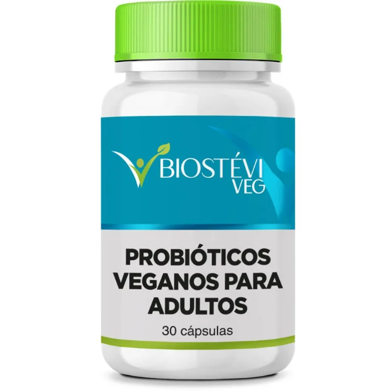 Probióticos Veganos para Adulto 30 Cápsulas