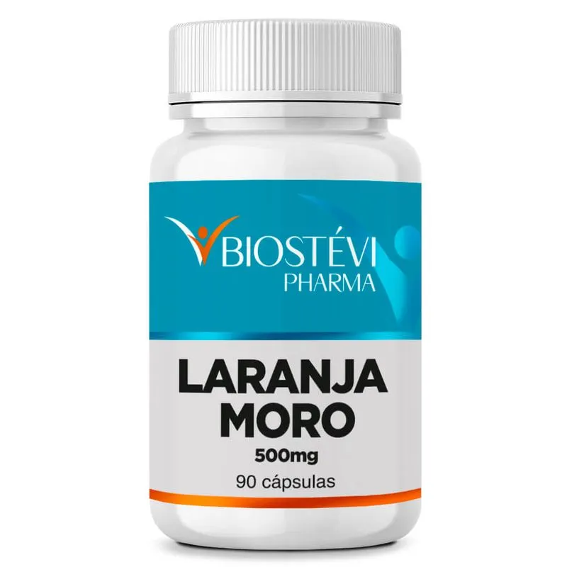 Laranja Moro 500mg 90 cápsulas