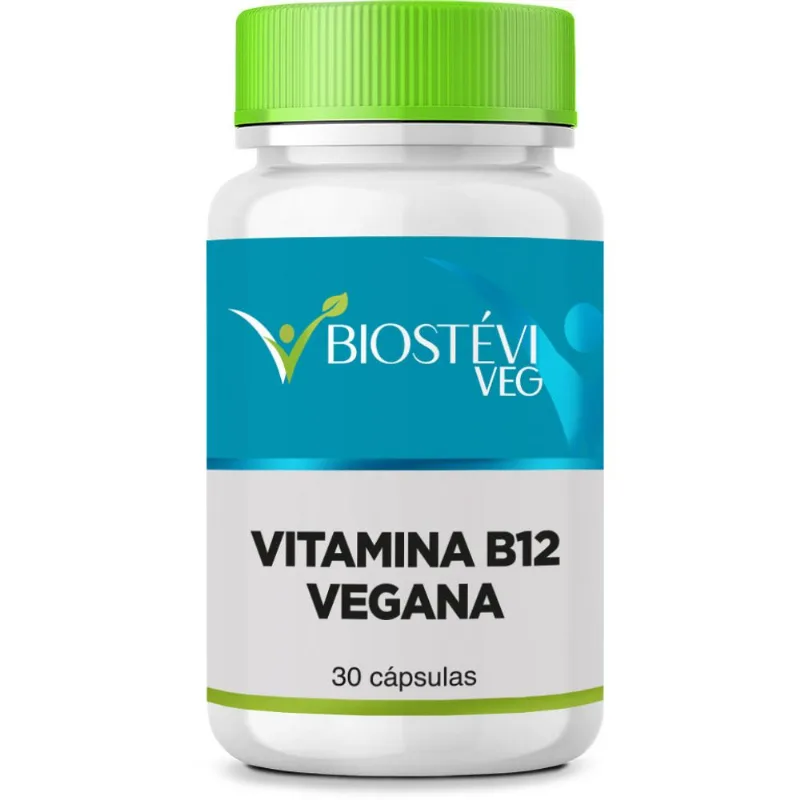 Vitamina B12 - Metilcobalamina Vegano 30 Cápsulas