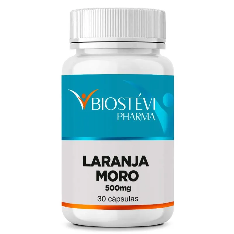 Laranja Moro 500mg 30 cápsulas